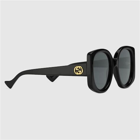 geometric-frame sunglasses gucci|genuine gucci sunglasses.